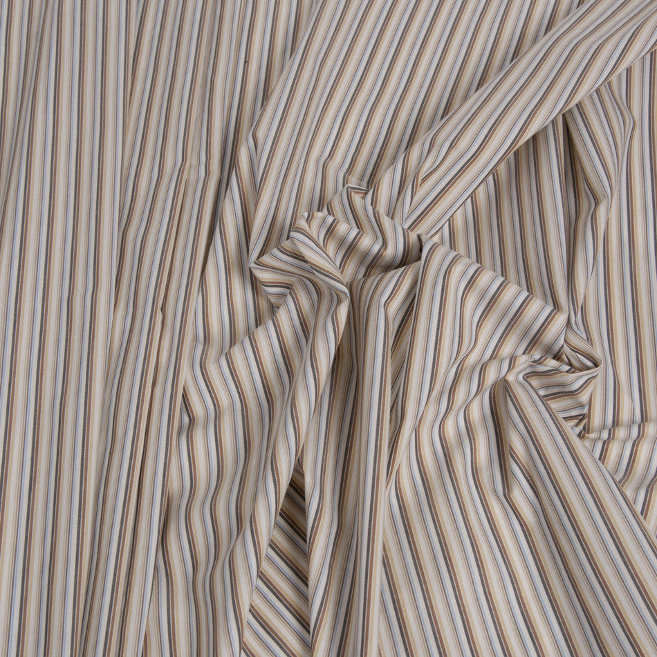 Natural Striped Linen Fabric – Fabrics4Fashion