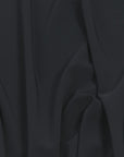 Mid-Weight Poly Black Twill 370 - Fabrics4Fashion