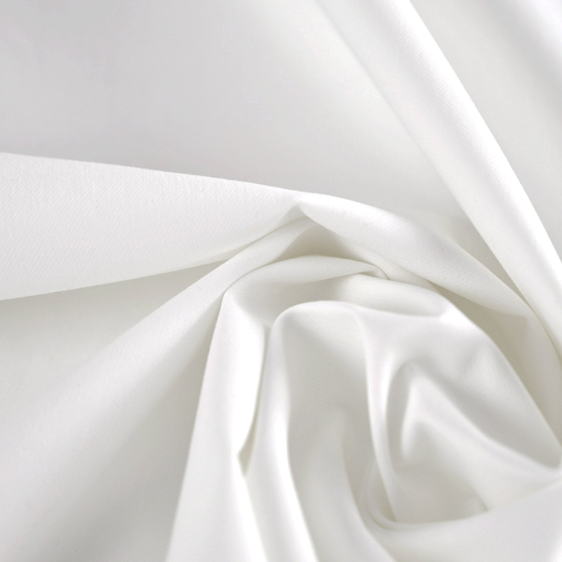 White Bi-Stretch Fabric