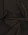 Chocolate Brown Stretch Poplin 434 - Fabrics4Fashion