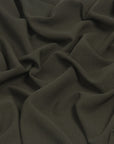 Mid-Weight Green Wool Crepe 49 - Fabrics4Fashion