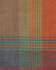 Orange Plaid Linen 50 - Fabrics4Fashion