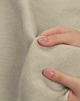 Beige Linen Fabric 97194