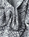 White Navy Tiger Jacquard 5303