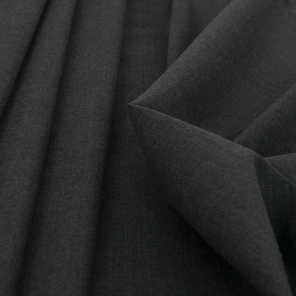 Grey Stretch Suiting Fabric 2339 - Fabrics4Fashion