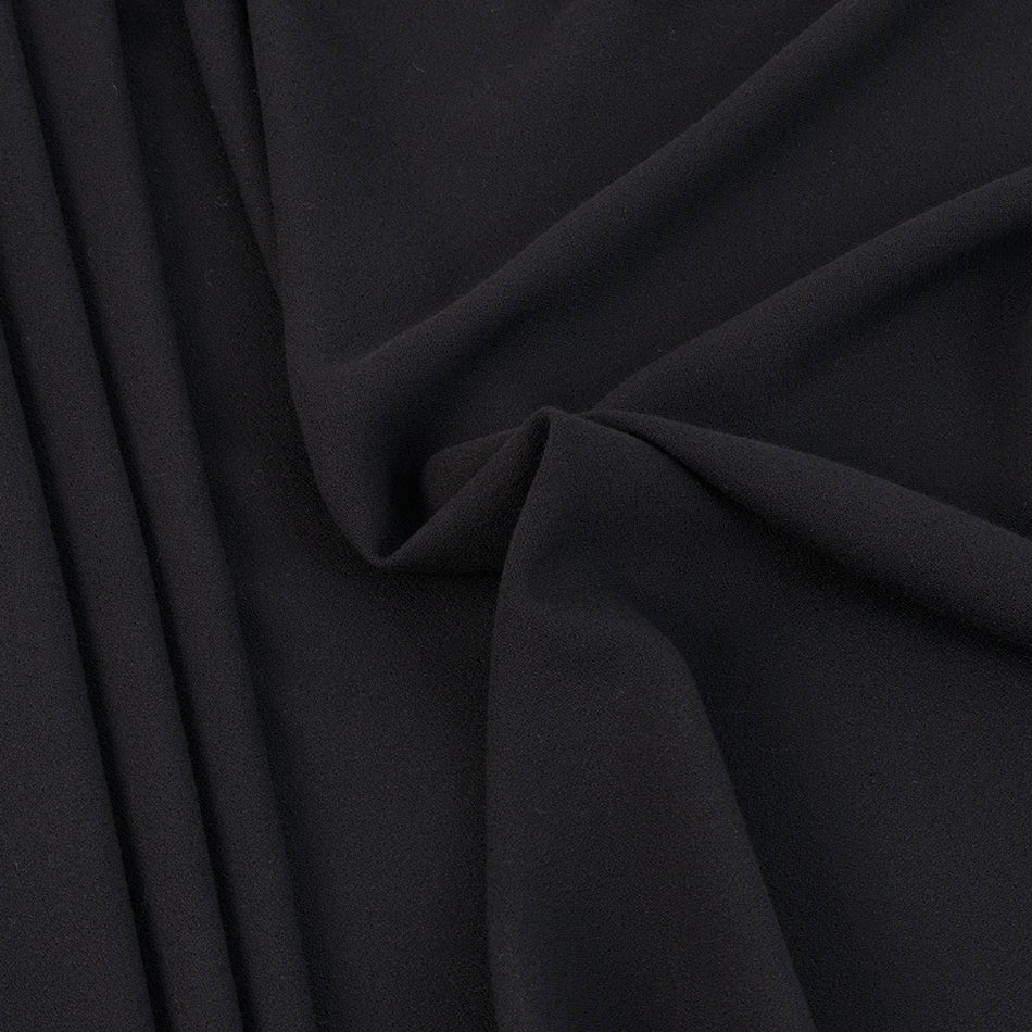 Black  Crepe 3452 - Fabrics4Fashion