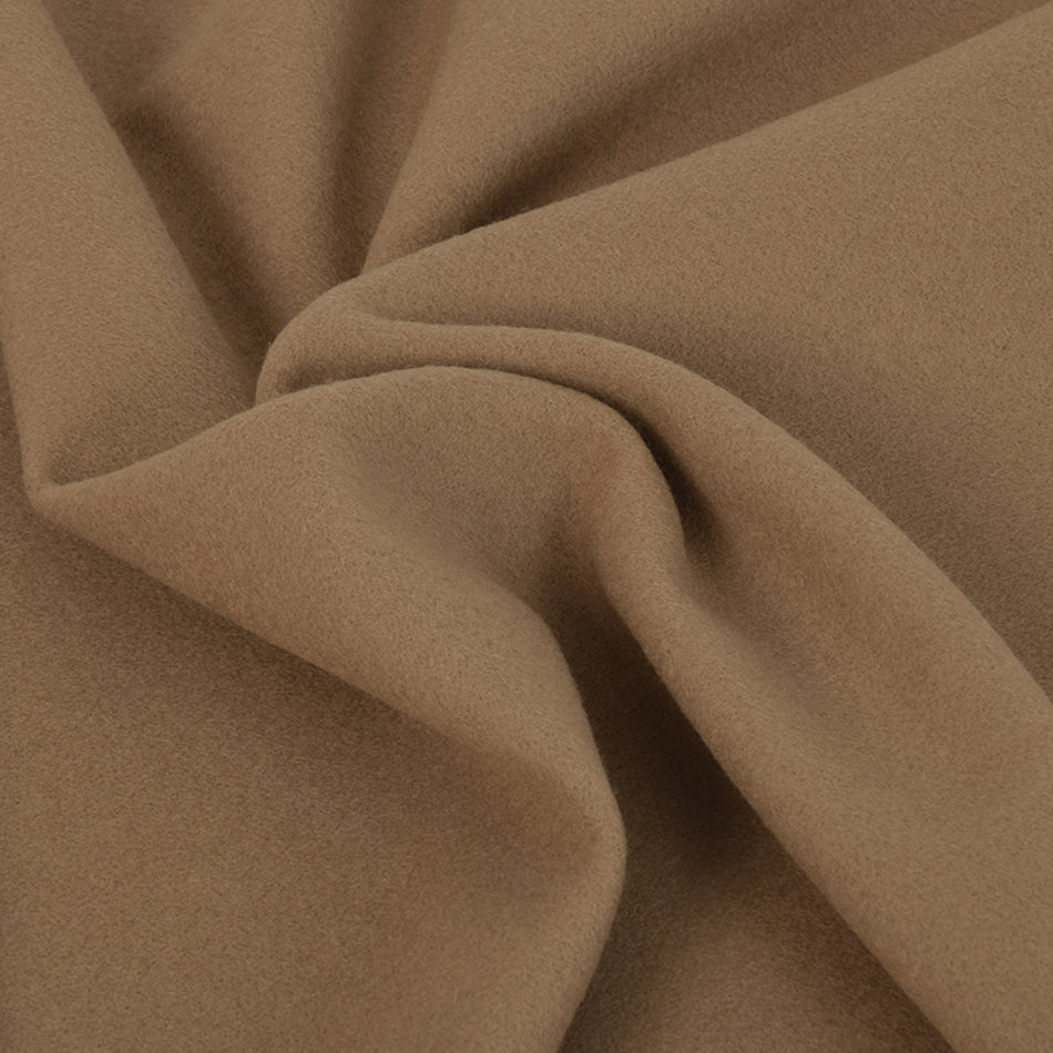 Camel Velour Wool Blend 2516 - Fabrics4Fashion