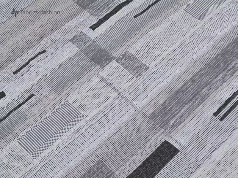 Abstract Jacquard Fabric 1382 video 