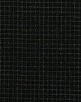 Squared Black Wool Crepe 76 - Fabrics4Fashion