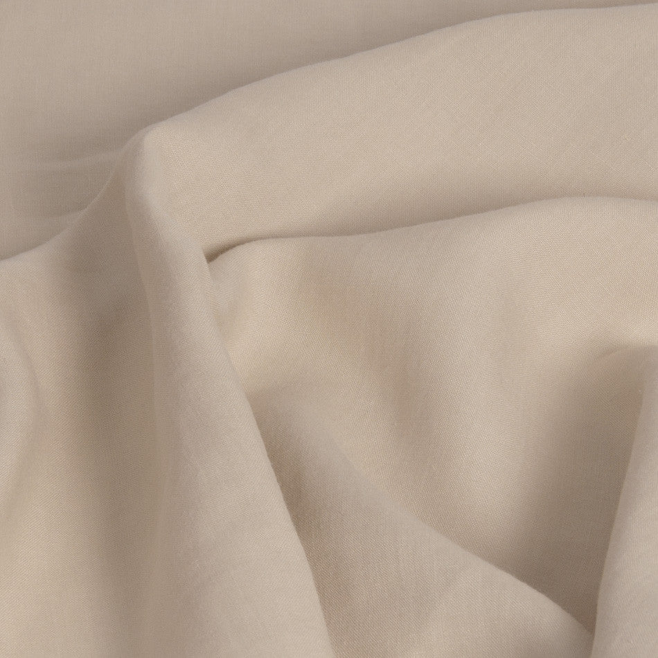 Beige 100% Linen 85 - Fabrics4Fashion