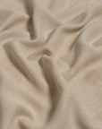 Beige Plain Jacquard Fabric 894 - Fabrics4Fashion