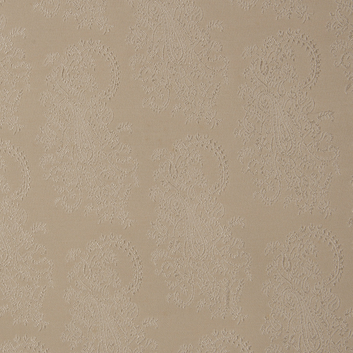 Beige Plain Jacquard Fabric 894 - Fabrics4Fashion