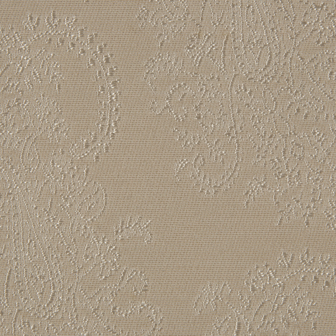 Beige Plain Jacquard Fabric 894 - Fabrics4Fashion