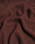 Red/Black Wave Pattern knit 941 - Fabrics4Fashion