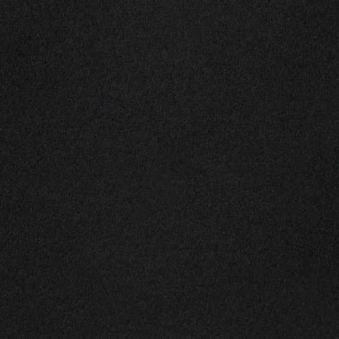 Black Virgin Wool Coating Fabric 963 - Fabrics4Fashion