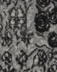 Black / White Faded Floral Jacquard 998 - Fabrics4Fashion