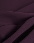 Burgundy Crepe fabric