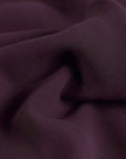Burgundy Crepe fabric