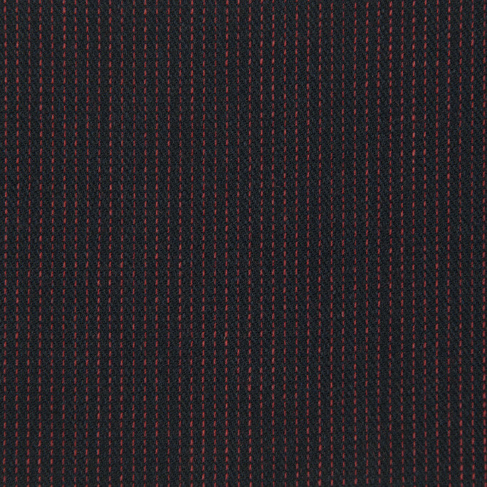 Burgundy Wool Pinstripe 99 - Fabrics4Fashion
