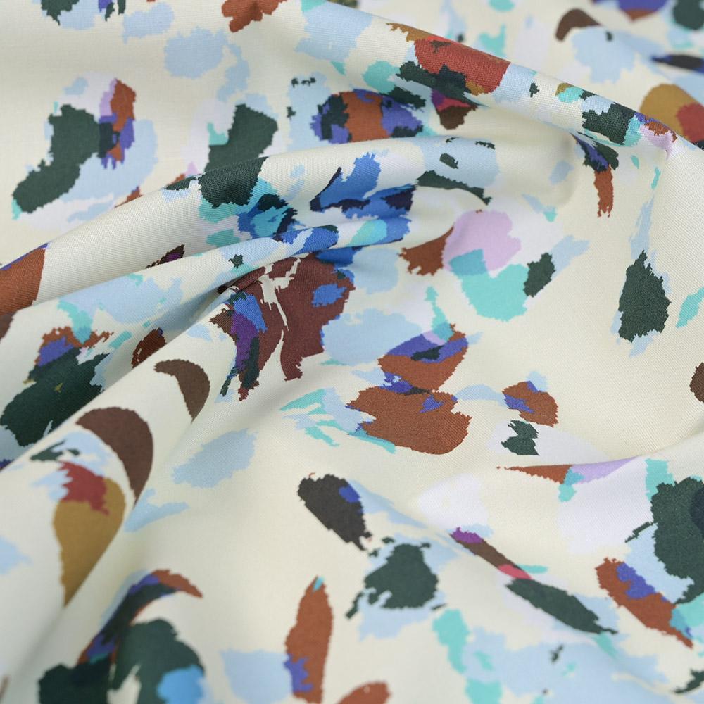 Abstract Print Stretch Fabric 99812 - Fabrics4Fashion