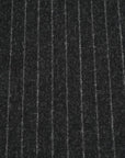 Anthracite Chalk-Stripe Suiting Flannel 5061