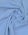 Baby Blue Crepe Fabric 3644