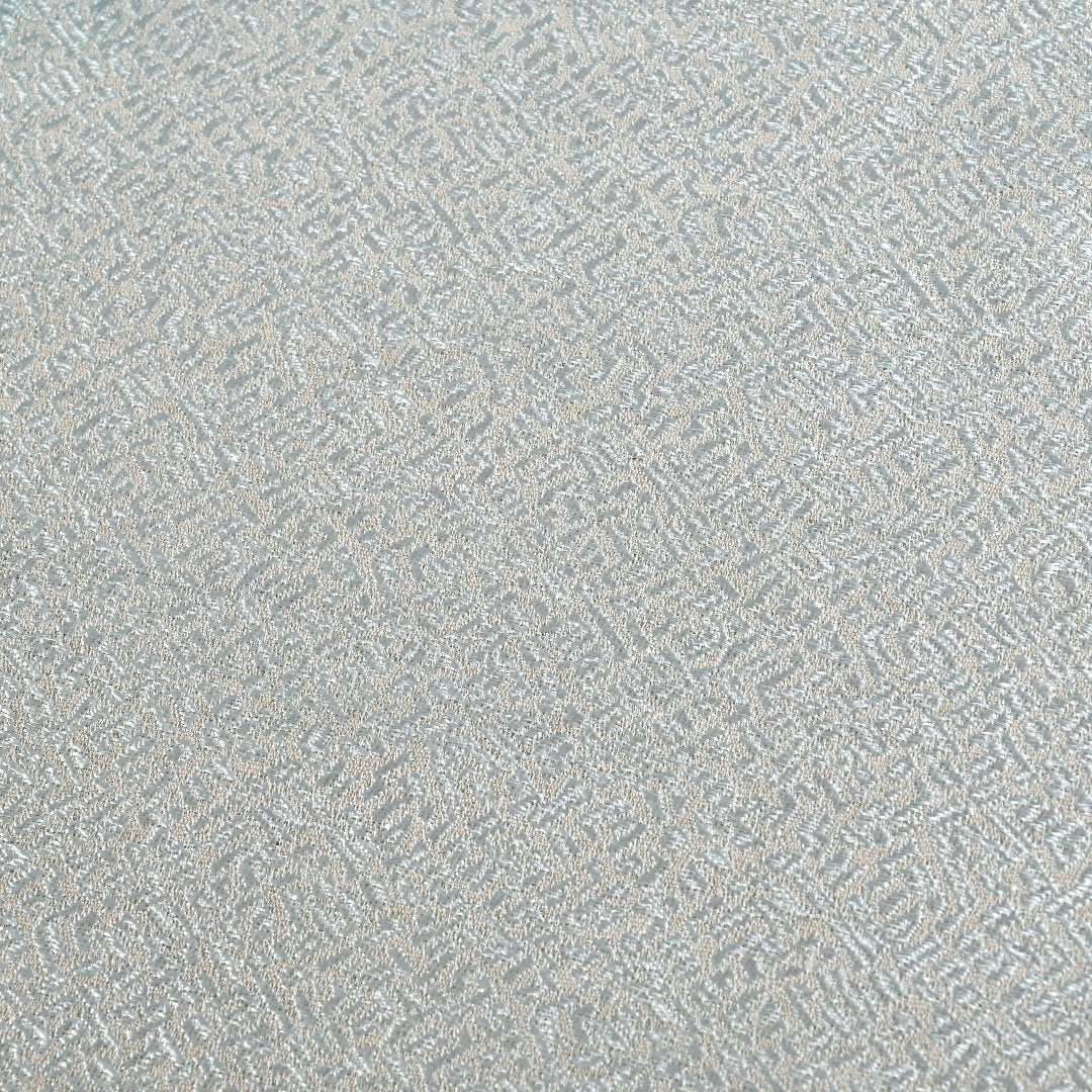 Baby Blue Geometric Jacquard 5281