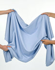 Baby Blue Light Melton Fabric 1618