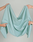 Baby Blue Tropical Wool Fabric 933