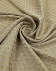 Beige Gold Floral Jacquard 98903 - Fabrics4fashion