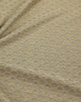 Beige Gold Floral Jacquard 98903 - Fabrics4fashion