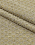 Beige Gold Floral Jacquard 98903 - Fabrics4fashion