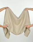 Beige Linen Fabric 97194