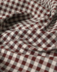 Beige Red Vichy Twill 1619