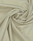 Beige Shirting Stretch Fabric 4386