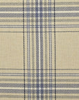 Beige and Blue Coating Fabric 5625