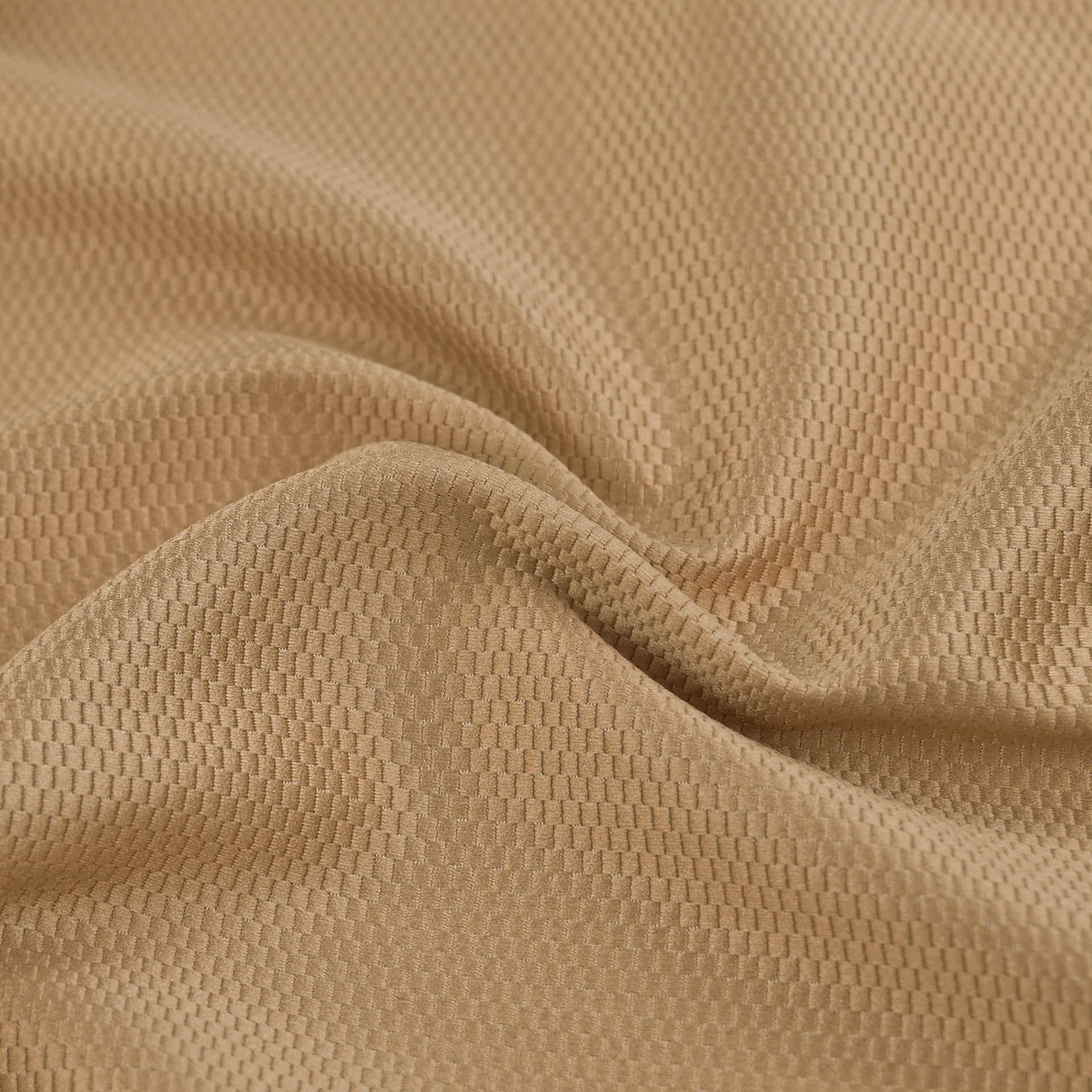Beige Micro Jacquard Fabric 98891