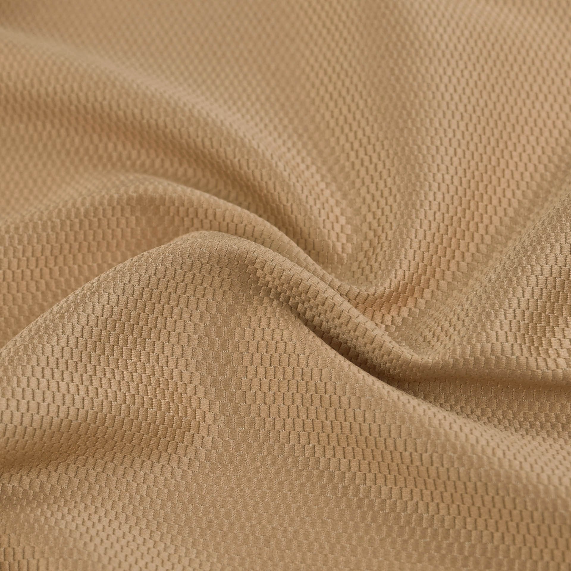 Beige Micro Jacquard Fabric 98891