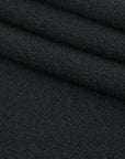 Black Bouclé fabric 98791