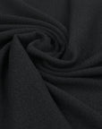 Black Bouclé fabric 98791