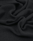 Black Bouclé fabric 98791