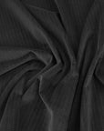 Black Corduroy Fabric 96320