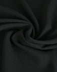 Black Crepe Fabric 2494