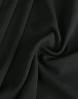 Black Crepe Fabric 2494