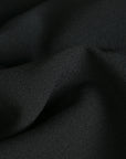 Black Crepe Fabric 2494