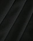 Black Crepe Fabric 2494