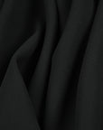 Black Crepe Fabric 6677