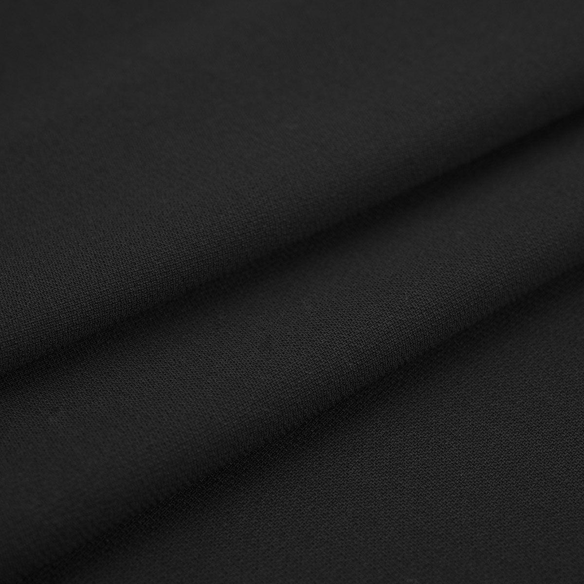 Black Crepe Fabric 96684