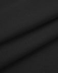 Black Crepe Fabric 96684