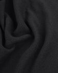 Black Curly Coating Fabric 97516